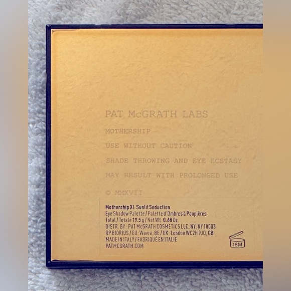 Pat McGrath Mothership XI: Sunlit Seduction Eyeshadow Palette 19.5g BRAND NEW - Picture 10 of 14